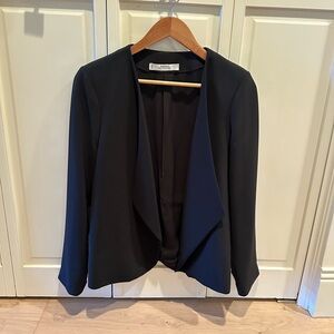 Mango draped blazer